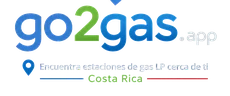 go2gas.app — Encuentra estaciones de gas LP cerca de ti, Costa Rica